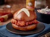 Pretzel Hamburger Bun 4 ct.