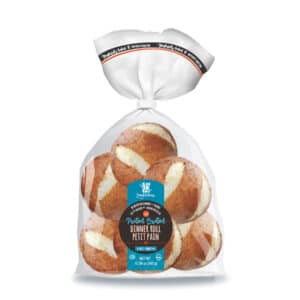 6pk Pretzel, Dinner Roll